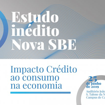 Estudo inédito sobre Crédito ao Consumo NOVA SBE